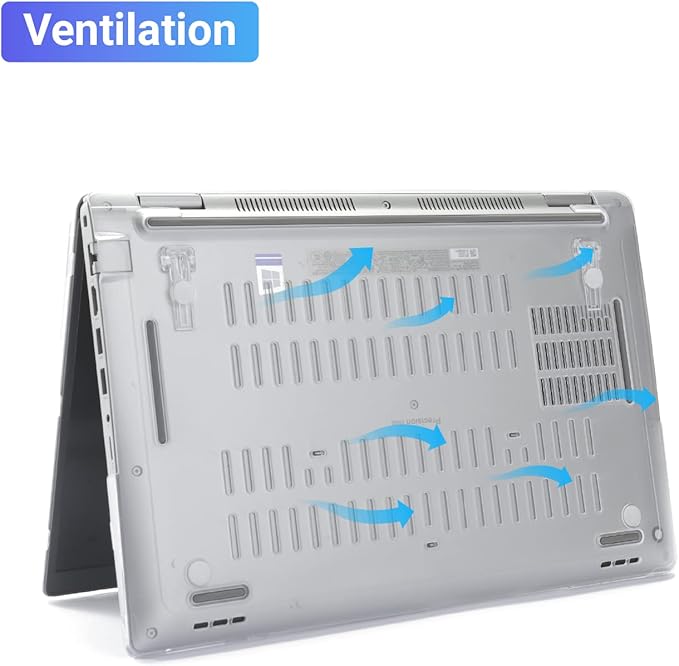 mCover Case Compatible for 2021～2025 15" Dell Precision 3560/3570 / 3580/3590 & Latitude 5520/5530 / 5540/5550 Series Windows Notebook PC (NOT Fitting Any Other Dell Models) - Black