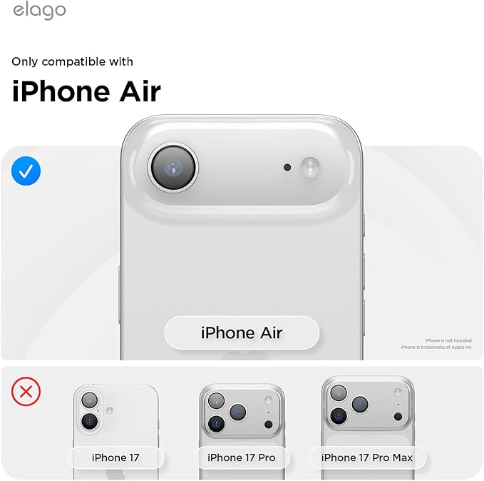 elago for iPhone Air Case, Premium Magnetic Silicone Case, Compatible with MagSafe, Liquid Silicone Material, Protective Cover, Shockproof, Slim Phone, 6.5 inch (Hot Pink)