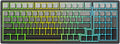 MCHOSE G98 PRO Wireless Mechanical Keyboard, Tri-Mode Connection Gaming Keyboard, Hot Swappable Custom Gasket Structure Pre-lubed Linear Switches Double Shot PBT Keycaps RGB LED Backlit Gradient Black