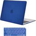 MOSISO Compatible with MacBook Air 13 inch Case M1 2021 2020 2019 2018 Release A2337 A2179 A1932 Touch ID, Plastic Hard Shell Cover&Keyboard Cover for MacBook Air 13.3 inch Case M1, Royal Blue