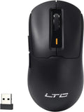 LTC GM024 Tri-Mode Wireless Gaming Mouse, 59g Ultra-Light Ergonomic Gaming Mouse 2.4Ghz/BT/Wired, 6-Level DPI 8000 Max, 1000Hz, 5 Programmable Buttons, Pro Software