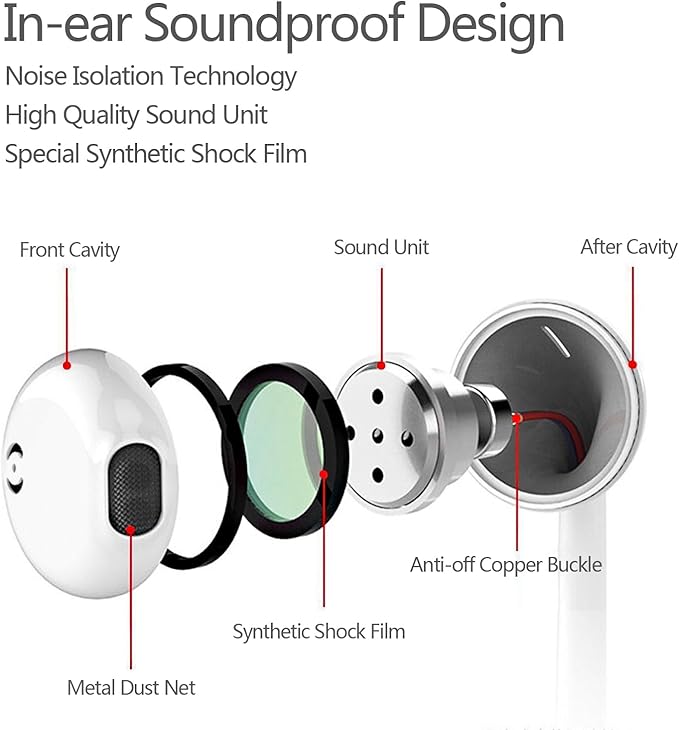 2 Pack USB C Headphones for iPhone 17 16 15 Pro Max Plus iPad Pro USB C Wired Earbuds with Mic Volume Control Type C Earphones Wired Noise Cancelling USBC Headphones for Samsung Galaxy S24 S23 Pixel 9