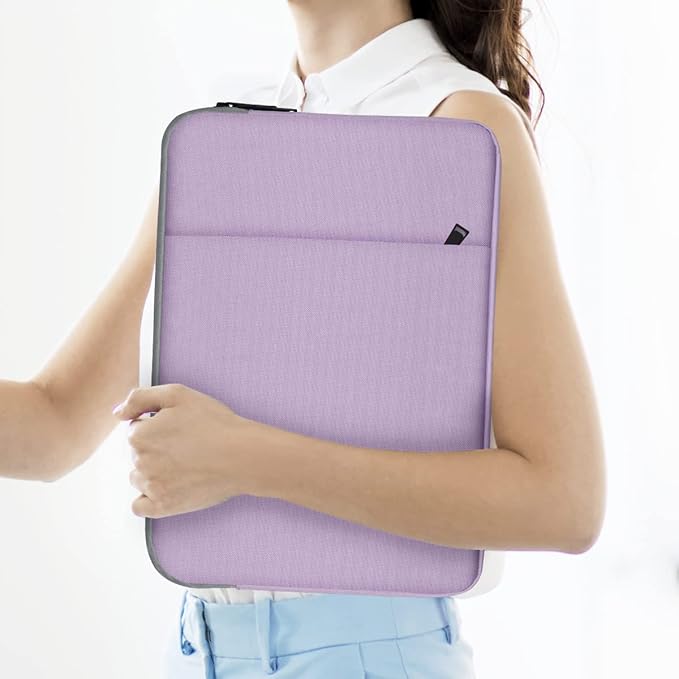 17 inch Laptop Sleeve Case for HP 17.3 Laptop, Pavilion 17, Envy 17, ASUS Vivobook 17, Acer Chromebook 317, Dell Inspiron 17, Lenovo IdeaPad 17.3, 17.3 in Computer Carrying Bag(Purple)