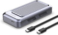 GODO 40Gbps M.2 NVMe SSD Enclosure ,Aluminum Type C USB4.0 Hard Drive Enclosure,Tool Free Installation, Support SSD Size 2230/2242/2260/2280 Compatible with Thunderbolt 4/3/USB4/3.2/3.1/3.0/2.0