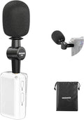 NEEWER 3.5mm TRS Omnidirectional Mini Microphone for DSLR Camera Recorder Vlog Podcast Interview, Compatible with Rode Wireless GO II DJI Mic CM28 CM31 Transmitter, CM4