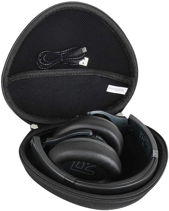 Hermitshell Hard Travel Case for Anker Soundcore Life Q20 / Q20i / Anker Soundcore Life Q30 Hybrid Active Noise Cancelling Headphones (Black)