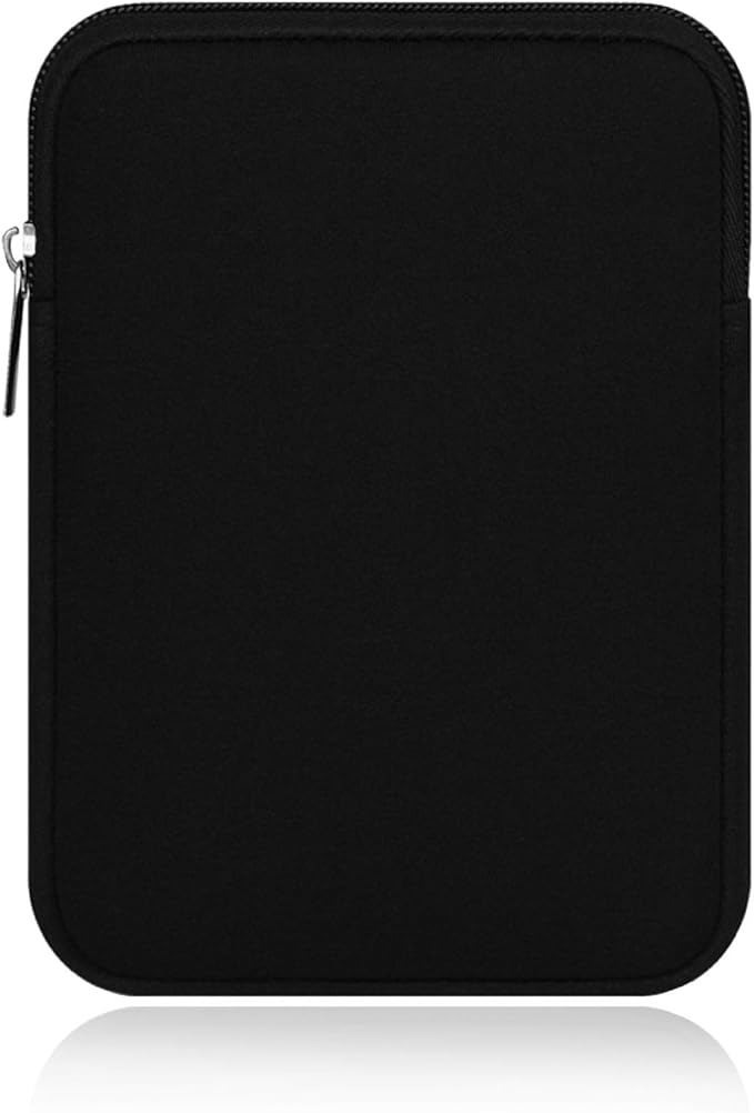 Neoprene 12.5 inch Laptop Tablet Sleeve Case Bag Protective Cover for Apple iPad Pro 12.9" MacBook 12" Surface Pro 6, HP Chromebook x2 HP Stream 11.6, Google Pixel Slate Pixelbook, Vaio SX12 (Black)