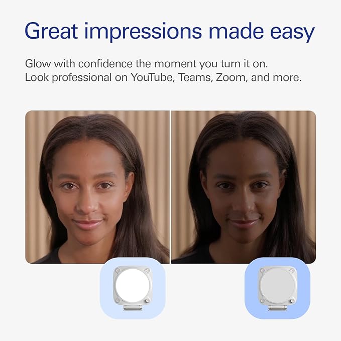Elgato Key Light Neo – Professional Video Call Light, No Glare, Adjustable Monitor Mount, Manual or Wi-Fi Control, Office/Streaming, Teams/Zoom/Slack/Twitch/Youtube – Plug-’n-Play on Laptop, PC, Mac