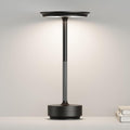 Rechargeable Cordless Table Lamps, Portable 5000mAh Battery Table Light, 3 Color Stepless Dimming LED Table Light,Suitable for Terrace, Western Restaurant, Cafe(with Memory Function)