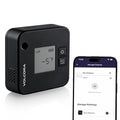 Volcora Bluetooth Hygrometer Thermometer, Smart Humidity Temperature Sensor with App Notification Alert, 2 Years Data Storage Export, Wide Range -22°F~140°F, Ideal for Home Fridge, Basement & More