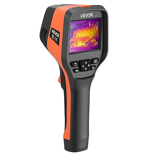 2025 Advanced Thermal Camera with AI chip, 384 x 288 IR Resolution,5MP Visual,43.7° x 31.9° FOV Camera, Voice Annotation Infrared Imager with 3.5-Inch Touch Screen, -20°C to +550°C, WiFi