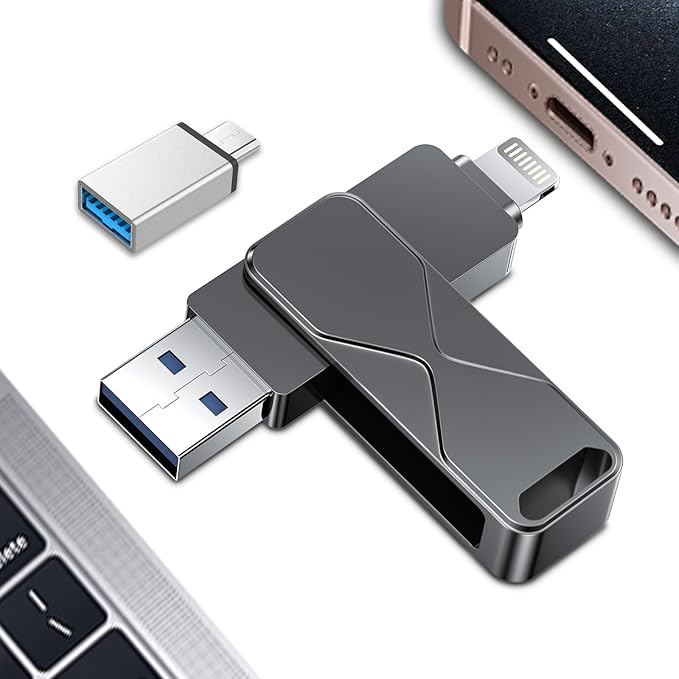 256GB USB Flash Drive High-Speed Thumb Drive- Portable Jump Drive for Data Storage, Backup, and File Transfer for PC Laptop Desktop (Black, 256)