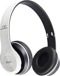 Wireless Bluetooth Over-Ear Headphones, Hybrid Noise Cancelling, HiFi Stereo, Foldable, Lightweight, Deep Bass, Black