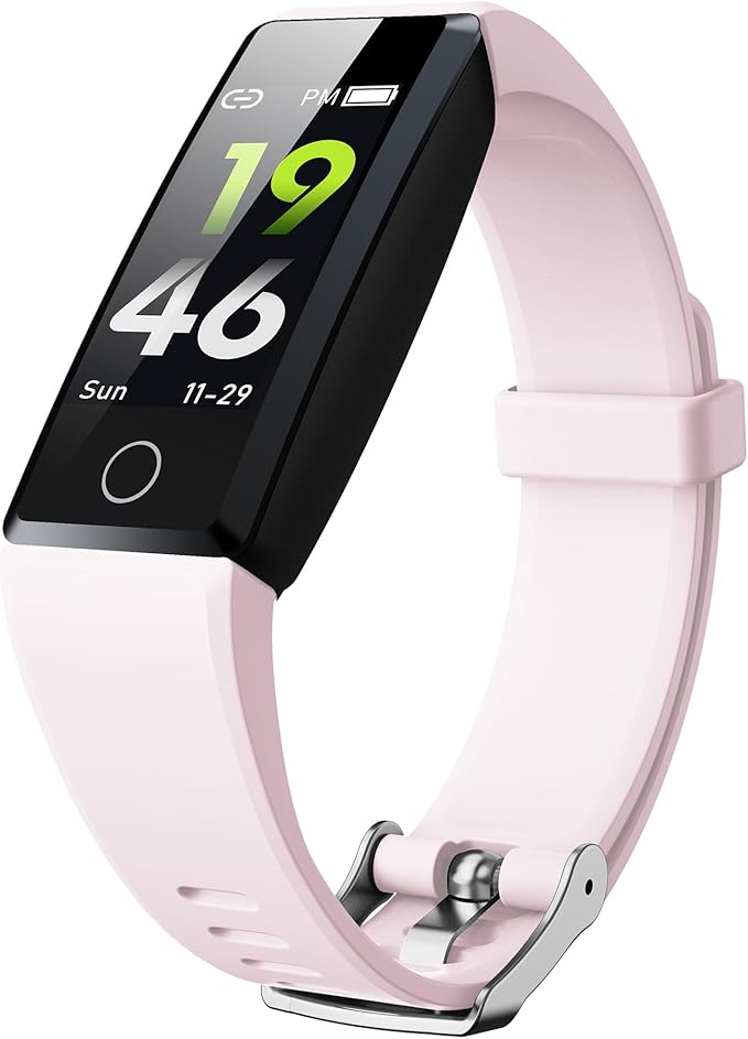 WELESS Fitness Tracker with 24 Hour Heart Rate Monitoring Sleep Monitoring Fitness Watch with Pedometer IP68 Waterproof Smart Bracelet with Step Tracker for Women Men