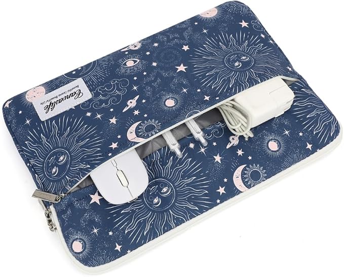 Laptop Case Sleeve 15.6 inch, Shockproof Protective Notebook Case with Accessory Pocket, Briefcase Carrying Laptop Cover for 15.6" HP, ASUS, Dell, Lenovo, Acer, (Sol De Mayo)