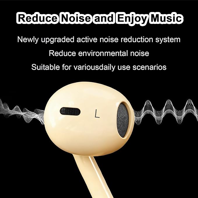 2 Packs USB C Headphones for iPhone 16/15 Phone Earbuds with Microphone & Volume Control HiFi Stereo Type C Earphones for Galaxy S23/S22/S21/S20/Ultra Note 10/20, for Pixel 7/6/6a/5/4,for OnePlus 9 8