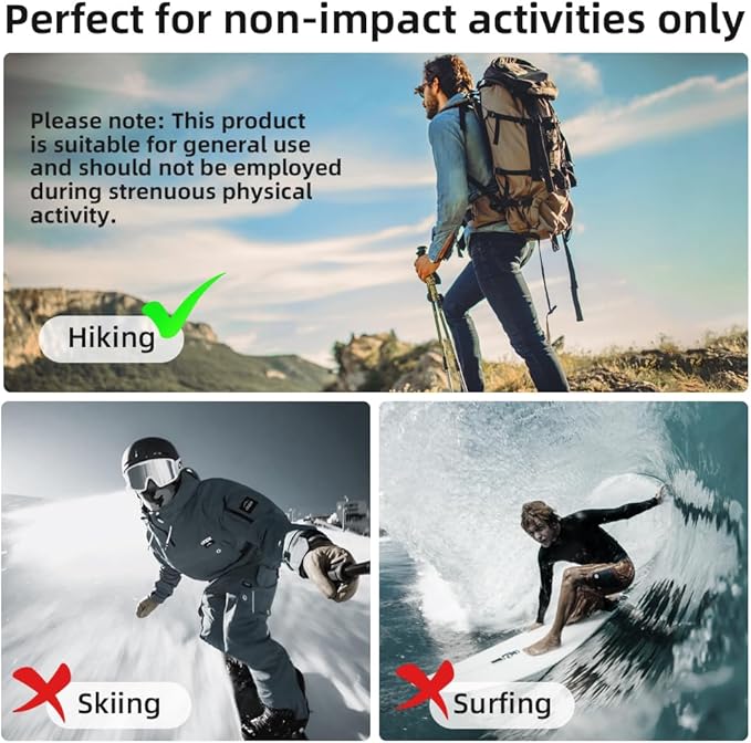 Insta360 X5 Backpack Clip Mount, 1/4" Quick Release 360° Adjustable Backpack Camera Clip Mount, 1/4" Bag Belt Holder Compatible with Insta360 X5/X4/X3/ One R/Go 2 and More Action Camera