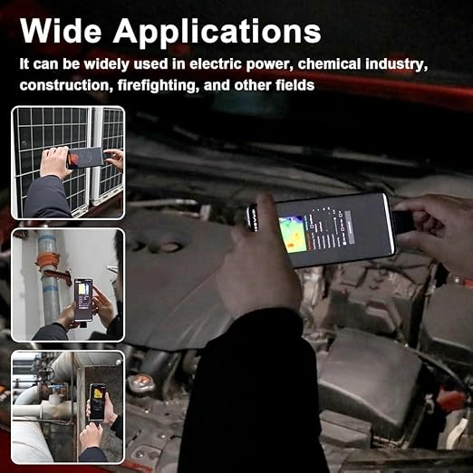 TIOP02 Portable Infrared Thermal Imaging Camera IR Imager USB Type-C for Android Phone,-20℃-1000℃,32 X 32 Resolution