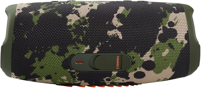 JBL CHARGE 5 - Portable Waterproof (IP67) Bluetooth Speaker with Powerbank USB Charge out, 20 hours playtime, JBL Partyboost (Squad)