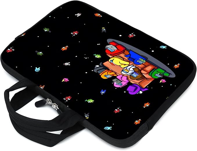 Laptop Sleeve Case 11.6"" 12.1 Inch Neoprene Laptop Sleeve/Notebook Computer Pocket Case/Chromebook Case/Tablet Briefcase Carrying Bag Compatible for Men， Women ，boys， girls (CSJQR-1)