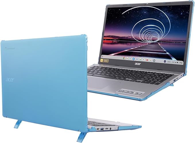 mCover Case ONLY Compatible for 2023-2025 15.6" Acer Chromebook 315 CB315-5H Series Notebook Computer (NOT Fitting Any Other Acer Models) - Aqua
