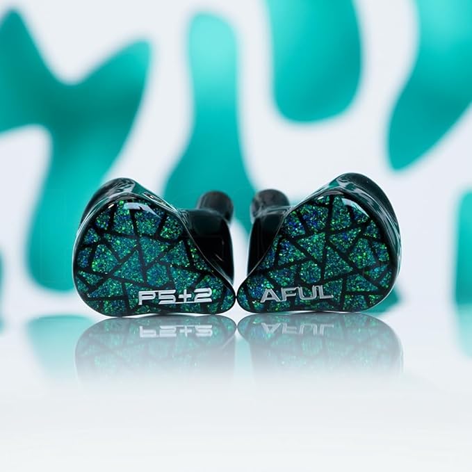 HiFiGo AFUL Performer 5+2/7 IEMs, 1 Micro Planar+2DD+4BA in-Ear Monitor with 3D Printed Acoustic Tube Structure, HiFi Wired Gaming Earbuds with 3.5mm Jack Detachable Cable for HiFi Music (3.5mm)