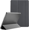 ProCase Smart Case for iPad 9.7 Inch iPad 6th/5th Generation 2018 2017(Model: A1893 A1954 A1822 A1823), Ultra Slim Lightweight Stand Cover with Translucent Frosted Back -Grey
