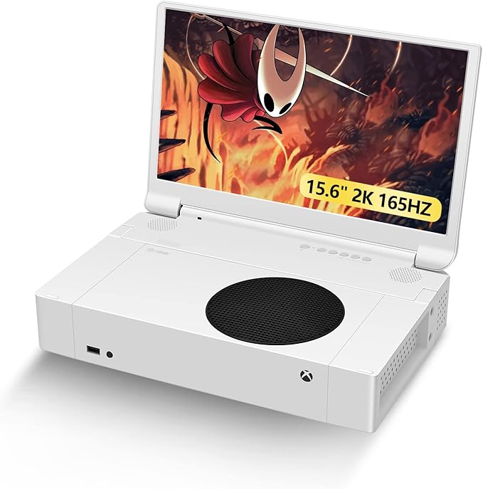 G-STORY 15.6" Portable Monitor 144Hz for Xbox Series S 2K Portable Gaming Monitor IPS Screen for Xbox Series S（not Included） with Two HDMI, HDR, Freesync Game Mode Travel Monitor