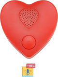 XLW Voice Recorder,350s Voice Box for Recordable Gifts Button Sound Box for Stuffed Animals, Christmas Valentine's Day Plush Toy & Manual DIY Creative Sound Gifts for Boys, Girls (Red)