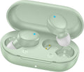 MOZOTER S8 Mini Wireless Earbuds Bluetooth 5.3 in Ear Light-Weight Headphones,60Hrs Playtime Ear Buds with Charging Case,Built-in Microphone Headset,Premium Sound with Deep Bass for Sport-Green