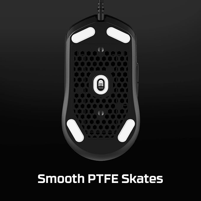 HyperX Pulsefire Haste 2 – Wired Gaming Mouse- Ultra Lightweight, 53g, 8000Hz Polling Rate, Precision Sensor, Hyperflex 2 Cable, Plug and Play – White