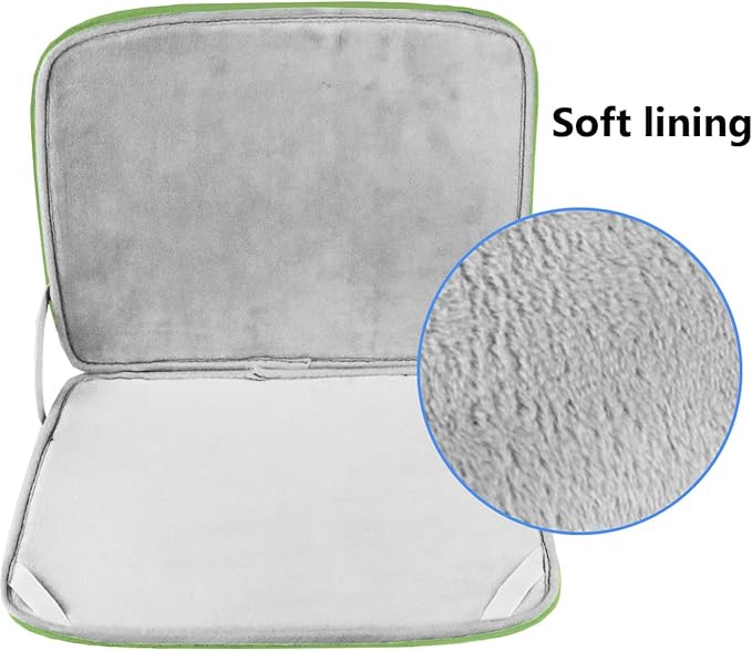 Laptop Sleeve 14 inch, Upgrade Shockproof Protective Computer Case Briefcase Carrying Bag Compatible with 14" HP, Lenovo, Asus, Acer, Notebook, Chromebook Computer, Light Green