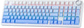 MechLands Aula F99 PRO 96% Mechanical Gaming Keyboard, BT5.0/USB-C/2.4GHz Wireless, Hot Swappable Gasket Custom Keyboard with 8000mAH Battery, Rotary Knob, RGB Backlit for Win/Mac (Blue)