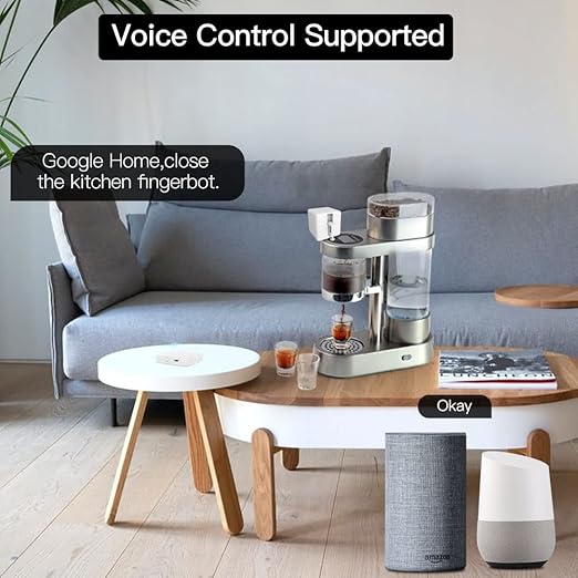 MoesGo Finger Hub Link Fingerbot to Wi-Fi, Only Support 2.4GHz, Compatible with Alexa and Google Home, Remote Control Smart Life/TUYA APP