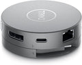 Dell 7-in-1 USB-C Multiport Adapter - DA310-2. USB-A Ports, 1 USB-C, 1 HDMI, 1 DisplayPort, 1 VGA and 1 RJ-45 Port, Crisp 4K Resolution at 60Hz, SuperSpeed Data Transfers, Lightweight and Portable.