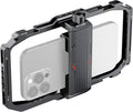 NEEWER Universal Phone Cage, Smartphone Video Rig with Quick Release Mounts Cold Shoes for Videomaker Filmmaking TikTok Vlogging Phone Video Stabilizer Holder Compatible with iPhone Samsung, PA039