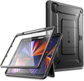 SUPCASE for iPad Pro 11 Inch Case 4th/3rd/2nd Generation 2022/2021/2020 (Unicorn Beetle Pro), [Built-in Screen Protector & Stand & Pen Holder] Full-Body Rugged Cover for iPad Pro 11 Inch, Black