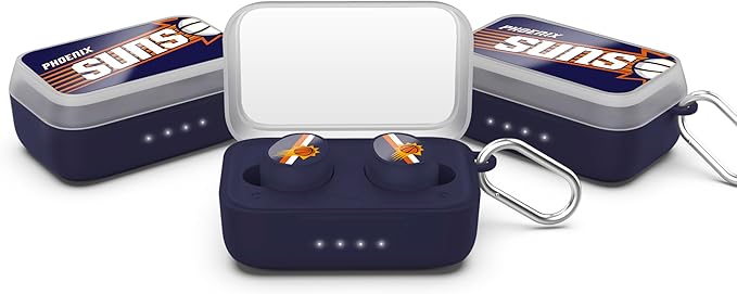 SOAR NBA Wireless Sport Earbuds: Comfortable Fit & Convenient Charging