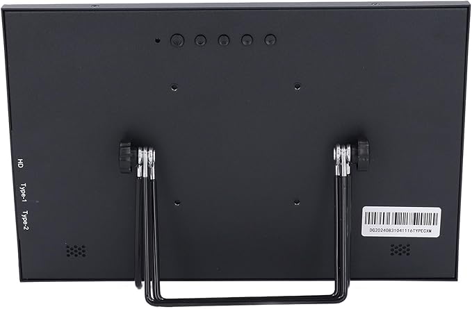 4K Portable Monitor, 11.6 Inch 1920x1080 FHD Laptop Monitor, Ultra Slim Type C Port and Micro HDMI Computer Gaming Display, for Computer, PC, Laptop, PS