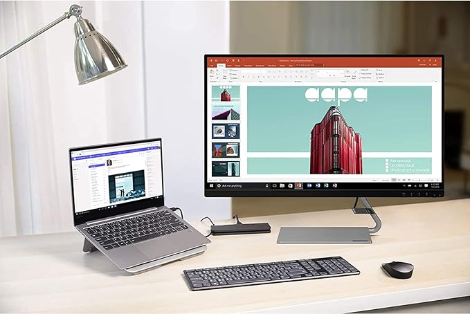 Lenovo Portable Aluminum Laptop Stand (GXF0X02618)