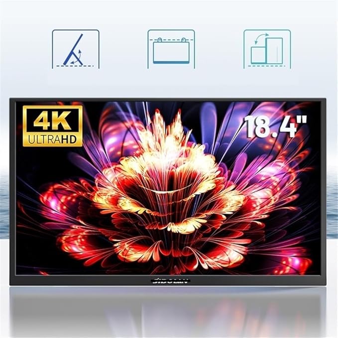 Portable Laptop Monitor Portable Monitor 18.4 Inch Extended Sub-Screen 4k Laptop Mobile Phone External Gaming Display