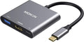 MOKiN USB C to HDMI Multiport Adapter, Type-C Hub Thunderbolt 3 to HDMI 4K Output USB 3.0 Port and USB-C Charging Port, Digital AV Adapter for MacBook Pro/air, Galaxy S8/S9