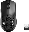 Redragon M725 Honeycomb Shell Gaming Mouse Wireless, Ultra Lightweight 49g, 8000 DPI Tri-Mode BT5.1/2.4GHz/Type-C Wired Gamer Mouse with 2 Side Buttons, Macro Programmable for PC/Mac/Laptop, Black