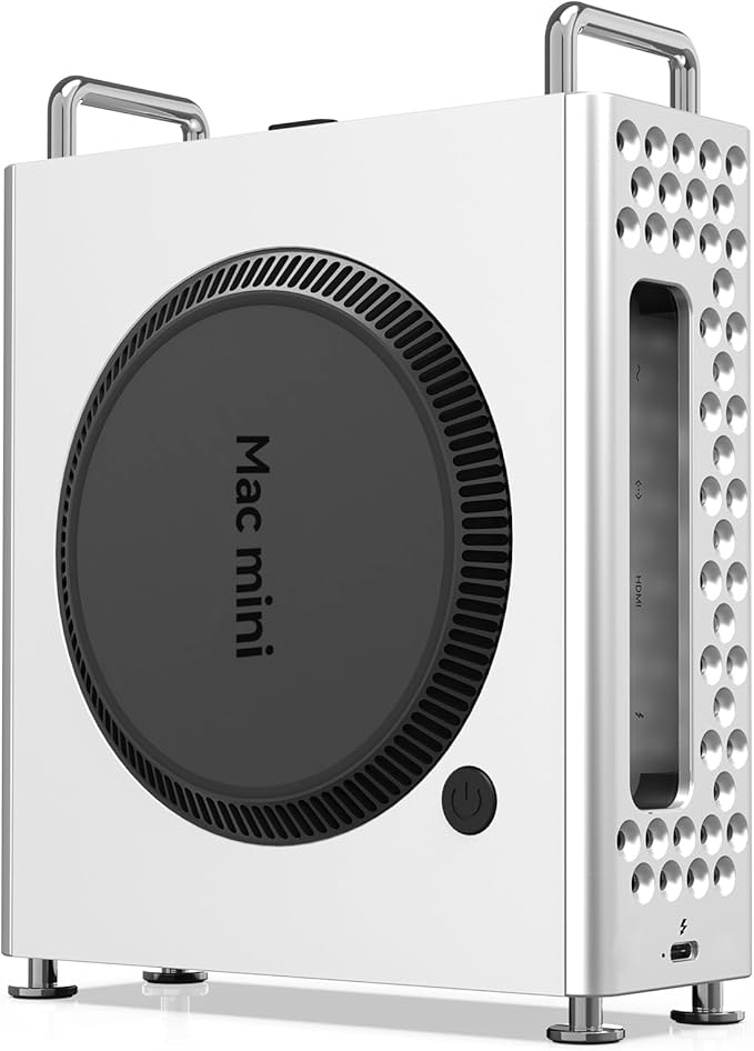ORICO Mini Pro Thunderbolt 5 SSD Enclosure 1TB, 80Gbps USB-C NVMe External Hard Drive, Compatible with Windows/Mac/Linux, Aluminum Portable Storage with TB5 Cable (MST5P-1T)