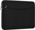 Laptop Case 15 inch, Shockproof Protective Computer Bag with Accessory Pocket, Traveling Laptop Sleeve Cover Compatible with 15 inch New MacBook Air, MacBook Pro, HP, Dell, Lenovo, Black
