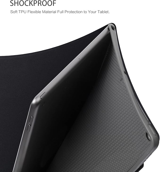 Case for iPad 9th Generation Case, for iPad 8th Generation Case,for iPad 7th Generation Case Women Girls Kids Shockproof Case Multi-Angle View Adjustable Stand Auto Wake/Sleep, Flowers