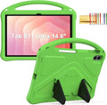 Kids Case for Samsung Galaxy Tab S11 Ultra 2025 14.6" Tablet, Techcircle Light Weight Shock Proof EVA Foam Handle Rugged Stand Protective Case, Green