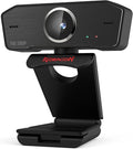 Redragon GW800 1080P PC Webcam with Built-in Dual Microphone, 360° Rotation - 2.0 USB Computer Web Camera - 30 FPS for Online Courses, Video Conferencing and Streaming