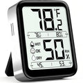 Antonki Room Thermometer Indoor Hygrometer Digital Temperature and Humidity Sensor Meter Humidity Monitor with Max/Min Records - AAA Battery Included