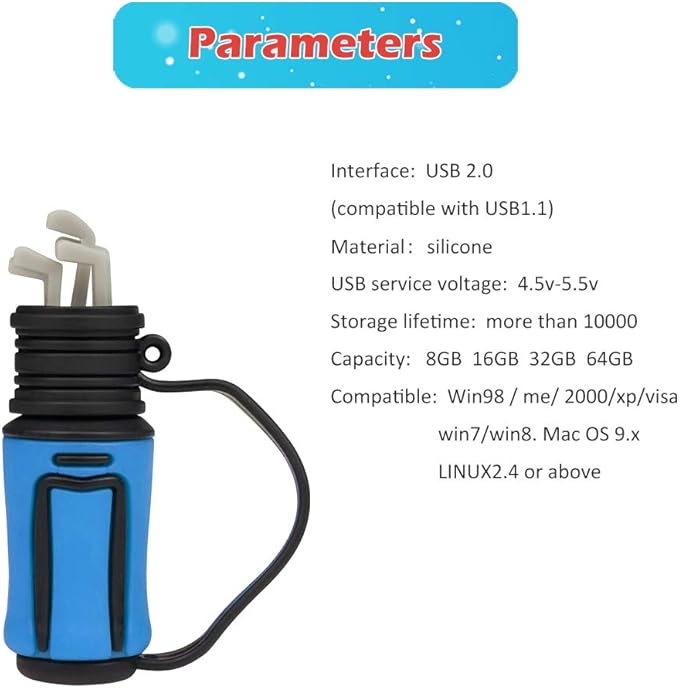 4x32GB Golf Club Bag Shape USB Flash Drive Computer Memory Stick USB 2.0 Golf Pendrive Picture Stick Data Storage Gift